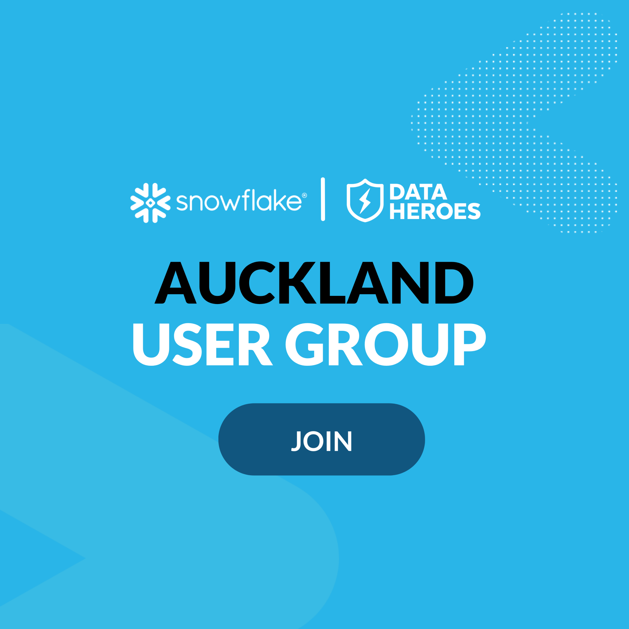Snowflake User Groups Auckland Snowflake user groups unite data